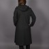 Manteau simple mi-long 5988 - gris