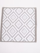 Lot de 3 serviettes invités ipekce vert losange 