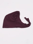 Bonnet simple - violet foncé 