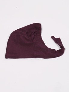 Bonnet simple - violet foncé 