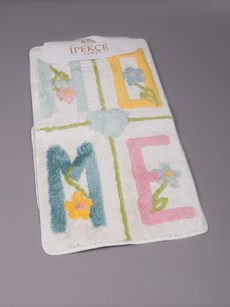 Tapis de bain 3 pièces - multicolore