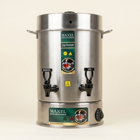 Machine à Thé Électrique en Inox Maxel - 160 Tasses