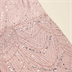 Robe de soirée longue rose poudré ornée de sequins
