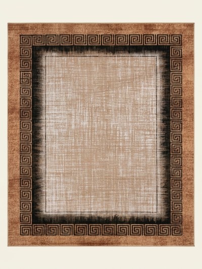 Tapis de Salon Décoratif à Motif Grec