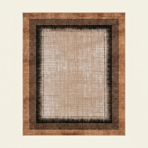Tapis de Salon Décoratif à Motif Grec