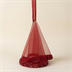 Mouchoir de Danse Halay Rouge avec Perles