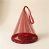 Mouchoir de Danse Halay Rouge avec Perles