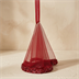 Mouchoir de Danse Halay Rouge avec Perles