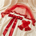 Parure de Henné Rouge 3 Pièces - Voile, Ceinture et Gants