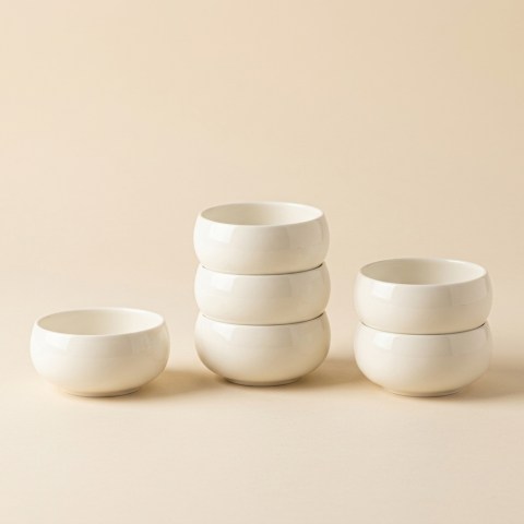 Lot de 6 bols en porcelaine Belicia - Almina