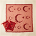 Parure Voile et Gants de Henné Rouge à Paillettes