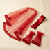 Ensemble Voile de Henné Rouge avec Gants et Ceinture