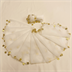 Lot de 10 Mouchoirs de Danse Halay avec Pièces Dorées