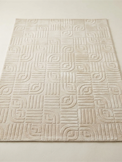 Tapis de Salon Merinos Sign 1998 Crème-Beige 160x230 cm