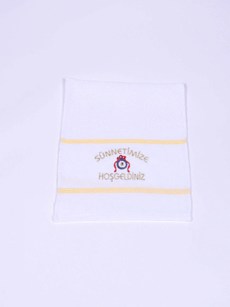 Serviette Sünnetimize Hoşgeldiniz jaune