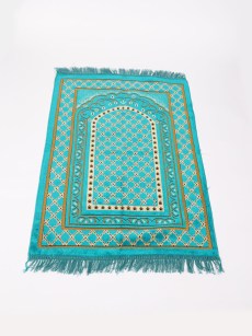 Tapis de prière dégradé - Turquoise