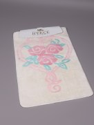 Tapis de bain fleur - multicolore