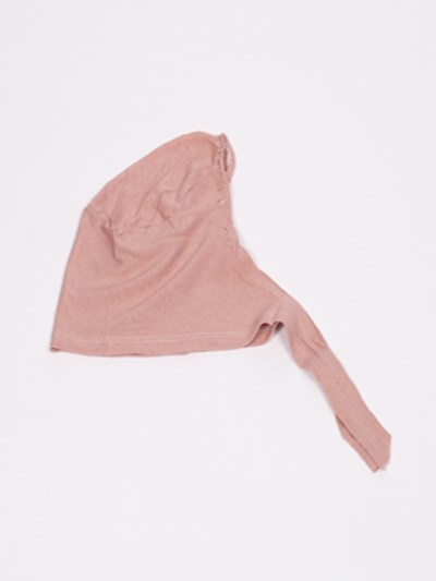 Bonnet simple - rose pâle 
