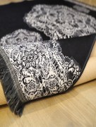 Tapis 180x280cm Rixos lavable antidérapant noir  DY-0077