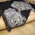 Tapis 180x280cm Rixos lavable antidérapant noir  DY-0077