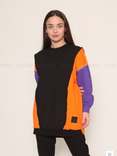 Pull élégante 30602 - multicolore