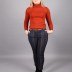 Pantalon chic à rayure - bleu marine/taupe