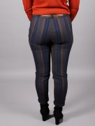 Pantalon chic à rayure - bleu marine/taupe
