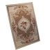 Tapis 80X300cm Rixos lavable antidérapant marron/rose DY-0033