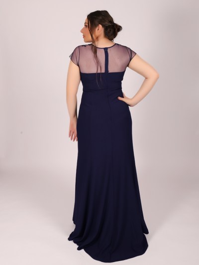 Robe chic à strass altnight - bleu marine