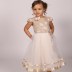 Robe de soirée à fleur White angel - écru 