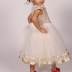 Robe de soirée à fleur White angel - écru 