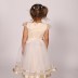 Robe de soirée à fleur White angel - écru 