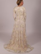Robe longue à fleur Il'moi - beige