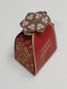 Boîte de cadeau mariage Kinamiza ( lot de 50 pièces ) - rouge 