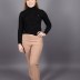 Pantalon élastique marron Puane