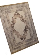 Tapis 80X150cm Rixos lavable antidérapant  marron X-0036