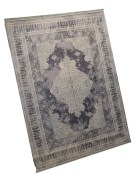 Tapis 160x230cm Rixos lavable antidérapant gris  X-0037