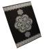 Tapis 80X300cm Rixos lavable antidérapant noir DY-0077