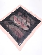 Foulard imprimé Piramit - rose pâle/noir