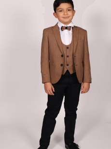 Costume 5 pièces - marron/bleu marine