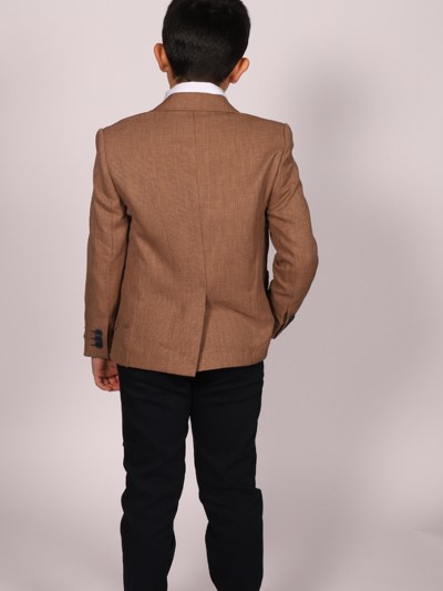 Costume 5 pièces - marron/bleu marine