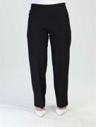  Pantalon poche simple -Noir 