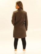 Veste suédine Loreen - gris