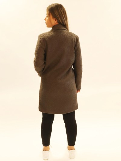 Veste suédine Loreen - gris
