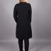 Chemise mi-long à paillette Puane - noir