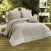 Couvre-lit İpekçe Nova beige 2 personnes