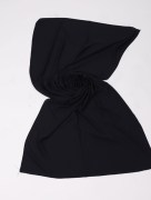 Châle jacquard - noir 