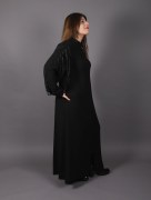 Robe noir avec strass 