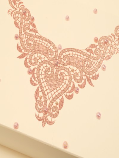Boite à mariée - rose Lot de 3 boites 