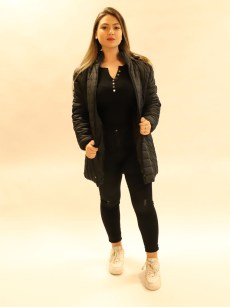 Veste simple Uzunlar - noir